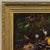 Wood 19th Century Framed Oil on Canvas by A. Wauquier in the Original Gilded Frame ~ 'Still Life With Grapes' For Sale - Image 7 of 15
