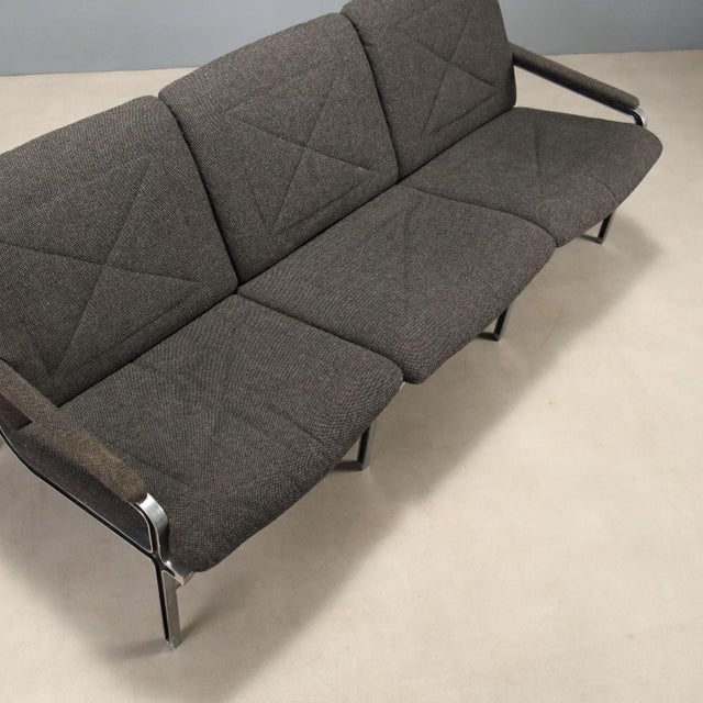 Vintage Sofa attributed to André Vandenbeuck from Strässle For Sale - Image 8 of 12
