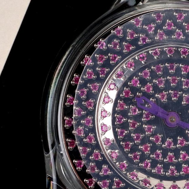 Skin Ruby Lustrous Bliss SFZ112 Watch from Swatch For Sale - Image 3 of 6
