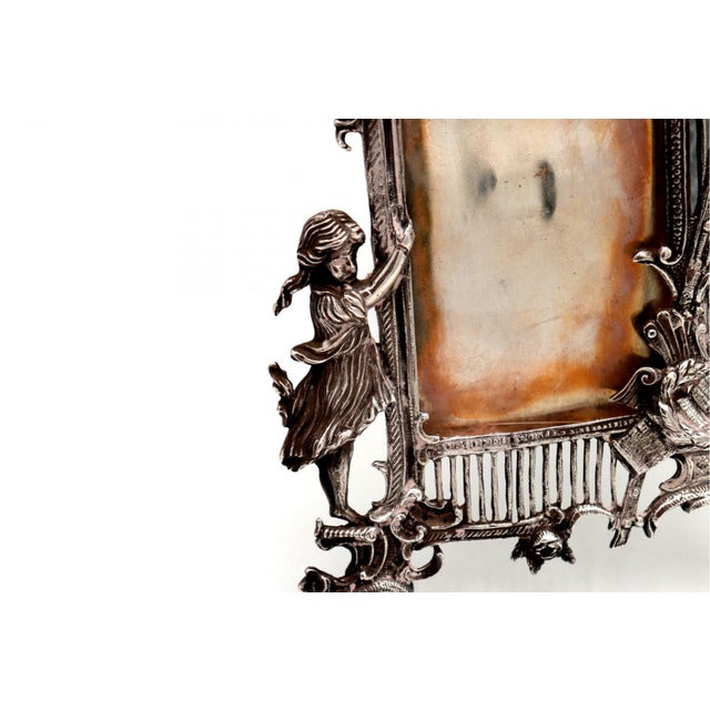 Silver Frame with Reliefs For Sale - Image 5 of 6