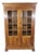 Louis Philippe Cherrywood Display Bookcase For Sale