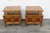 Fancher Furniture Mid 20th Century Nightstands Side End Bedside Tables a Pair, Attributed For Sale - Image 12 of 17