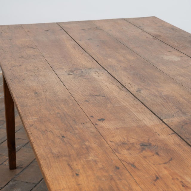 Antique Farmhouse Table, 1890 For Sale - Image 9 of 10