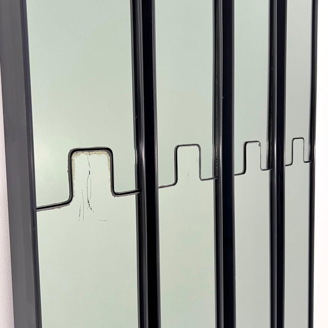 Gronda Mirrors and Coat Racks by Luciano Bertoncini for Elco, 1970s, Set of 4 For Sale - Image 4 of 9