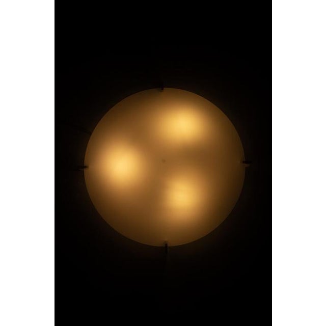 White Large Ceiling Lamp from Luxus For Sale - Image 8 of 9