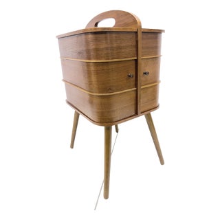 Mid-Century Modern Danish Sewing Box, 1960s For Sale