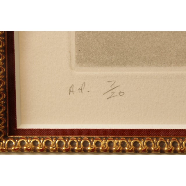 M. J. Wells, 'Morning Mist II' Artist Proof Aquatint For Sale - Image 10 of 13