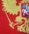 Mid 20th Century Vintage 20th C Framed Bullion Embroidery Eagle Russian Coat of Arms St Michael For Sale - Image 5 of 13