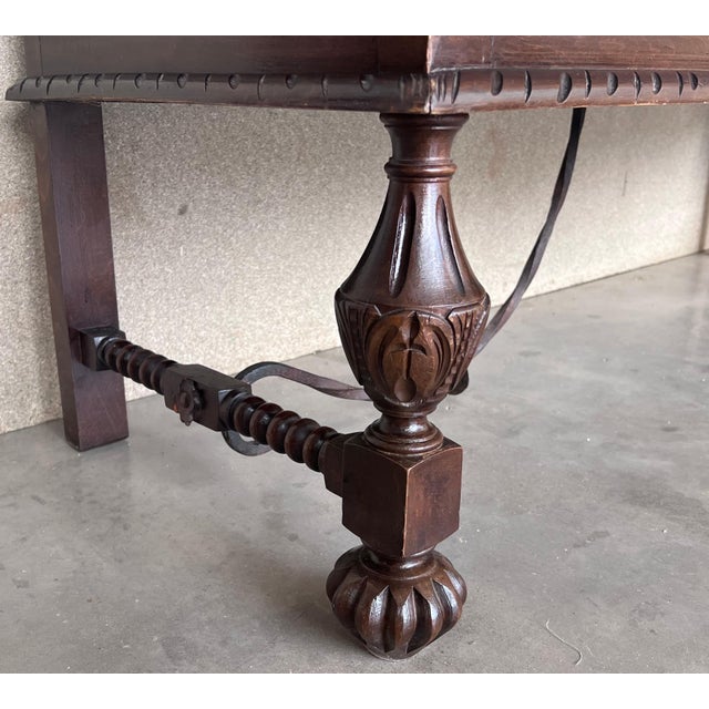 19th century Spanish Renaissance buffet was sculpted from dense, old-growth oak with glorious full relief depictions. Set...