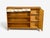 Wood Swedish Modern, Nordens Flora Bookcase, Birch, Floral Lithographs, Sweden, 1940s For Sale - Image 7 of 15