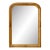 Vintage Ornate Wood Wall Mirror For Sale