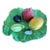 Mary Kirk Kelly Fruits on Lettuce Leaf Tray For Sale