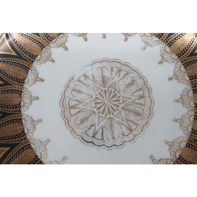 1950s HMS Royal Hanover Germany Bavaria Cup Saucer Dessert Plate 3pc For Sale - Image 17 of 18