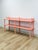 Thomasville Vintage Console Table Thomasville Allegro Style Pink Faux Bamboo Hollywood Regency For Sale - Image 4 of 14