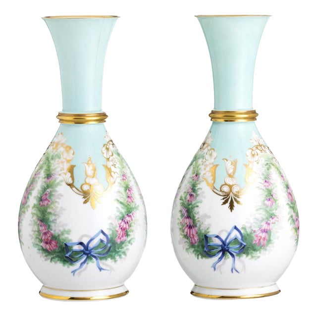 20th Century Porcelain Jugs, Set of 2 For Sale
