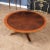 Traditional Mahogany Round Cocktail Table For Sale - Image 9 of 9