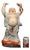 Vintage 20" Porcelain Laughing Buddha Statue Crackle Glaze Figure For Sale