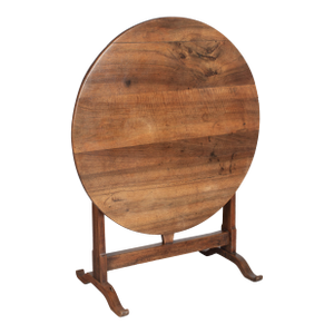 19th Century French Wine Tasting Table or Tilt-Top Table