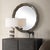 Rustic Neve Bronze Round Mirror For Sale - Image 3 of 5
