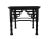 Black Brunschwig & Fils Black Chinese Style Naju-Ban SideTable For Sale - Image 8 of 8