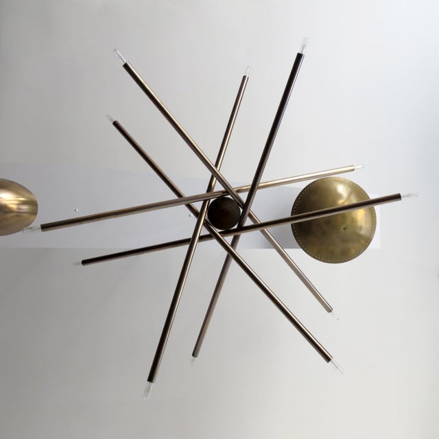 Spiral-48™ Chandelier For Sale In Los Angeles - Image 6 of 10