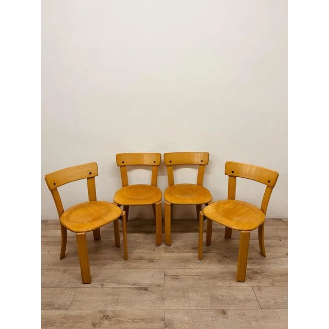 Vintage Chairs by Bruno Rey, Set of 4 For Sale - Image 13 of 13