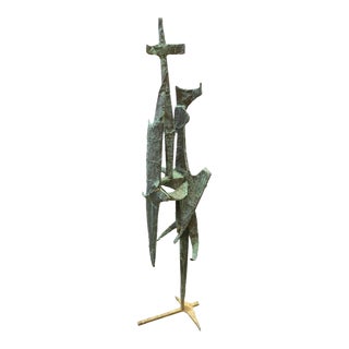1958 Brutalist Sculpture by Betty Miller For Sale