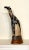 Tribal Wood Carved Giraffe Tabletop Figurine For Sale - Image 4 of 9