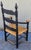 1960s Ladder Back Arm Chair & Foot Stool Set For Sale - Image 9 of 12