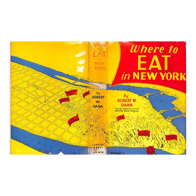 "Where to Eat in New York" 1948 Dana, Robert W. For Sale