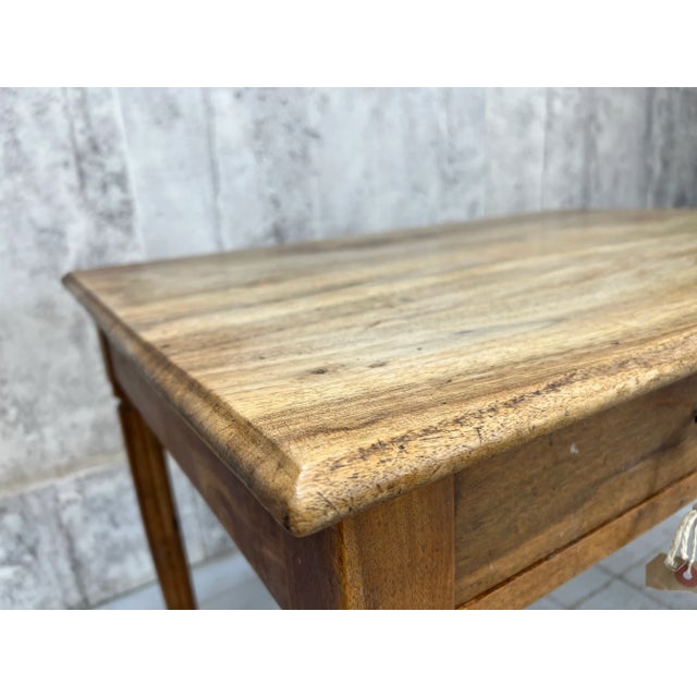 Desk in Walnut, 1930s For Sale - Image 6 of 11