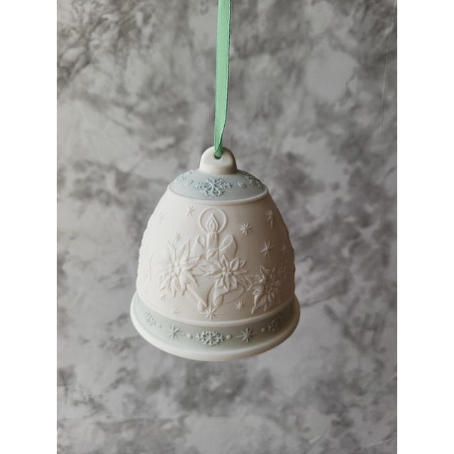 Lladro Porcelain Christmas Bell Ornament For Sale - Image 9 of 13