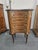 Louis XV Style Bombé Commode with Half-Moon Marquetry Top, 1960s For Sale - Image 11 of 11