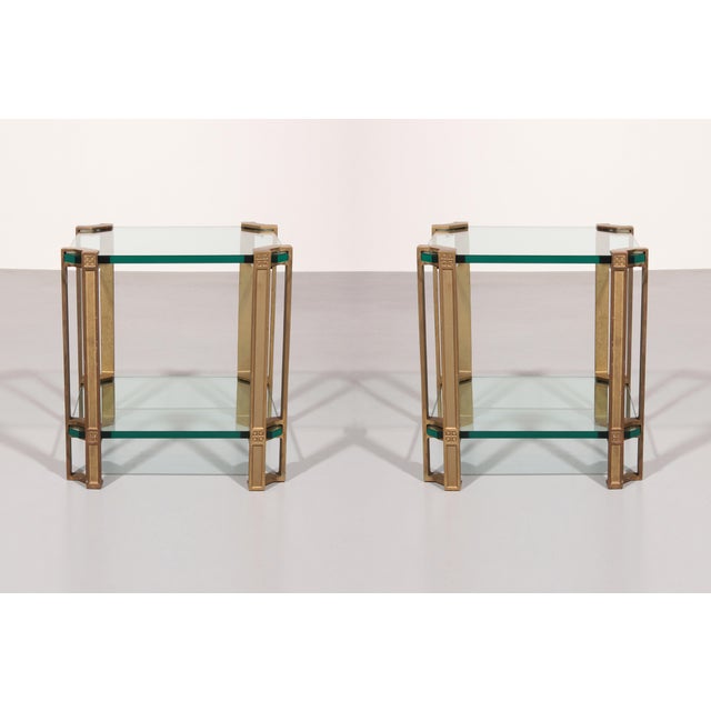 Vintage T24 Coffee Tables by Peter Ghyczy, 1970, Set of 2, in Flawless conditions. Designed 1970 to 1979 This piece has an...