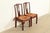 George Zee Antique Chinese Carved Rosewood Side Chairs or Dining Chairs With Mother of Pearl Inlay, Circa 1890s For Sale - Image 4 of 14