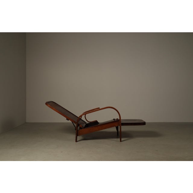Adjustable Lounge Chair by Walter Gerdau / Móveis Gerdau, Brazil, 1950 For Sale - Image 9 of 16
