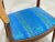 Blue Walnut Mid Century Modern Vintage Armchairs in the Style of Hans Wegner, 1960's For Sale - Image 8 of 17