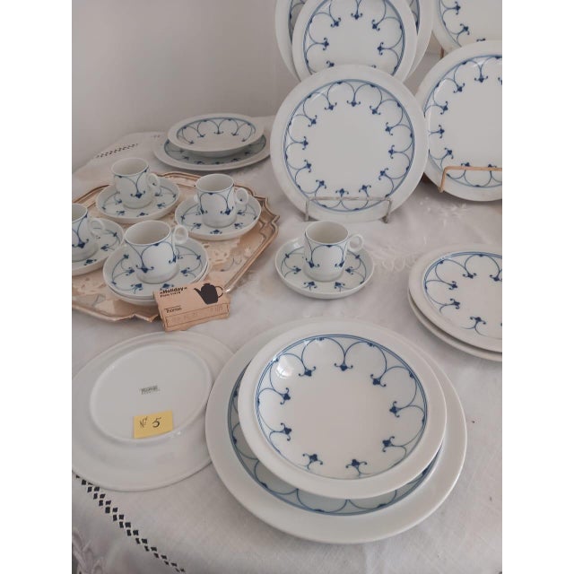 "We Take Pride in Offering Products, New not Used" " A Set 101 Pieces Exquisite Porcelain With Kiruna Blue-Mittsomer. The...