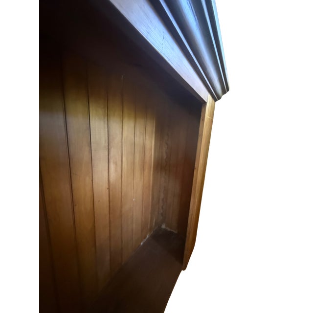 Wood 1960s Traditional Wooden Hutch For Sale - Image 7 of 7