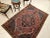 Vintage Persian Farahan Sarouk Rug, Handwoven Floral Pattern, Rust Red & Blue, 5’ X 7’ For Sale - Image 10 of 10