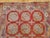 19th Century Khotan Rug in Allover Geometric Pattern in Red, Lavender, Ivory, Green For Sale - Image 9 of 16