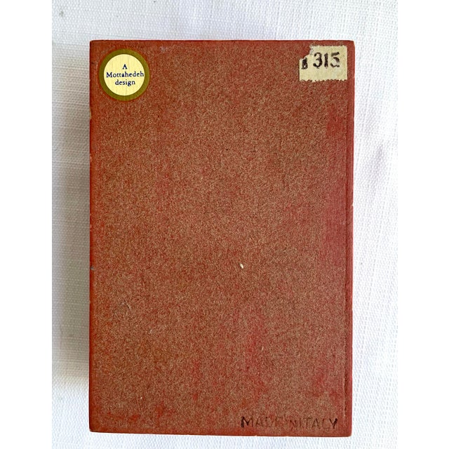 Wood Vintage Mottahedeh Box With Napoleonic Scene For Sale - Image 7 of 9