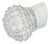 Vintage White Porcelain Wall Light, 1970s For Sale