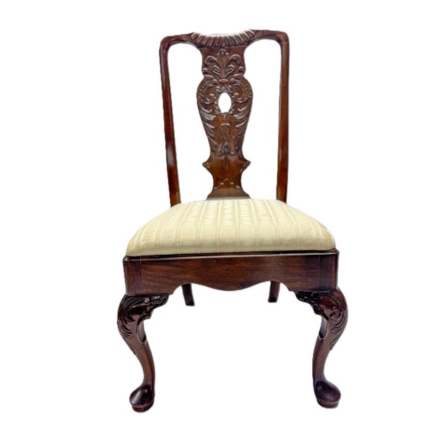 Henredon Aston Court Dining Table With 2 Leaves & 10 Chairs — Mint Condition — 1987 Provenance For Sale - Image 9 of 18