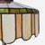 Glass 1920s Art Nouveau Slag Glass Table Lamp with Metal Overlay For Sale - Image 7 of 14