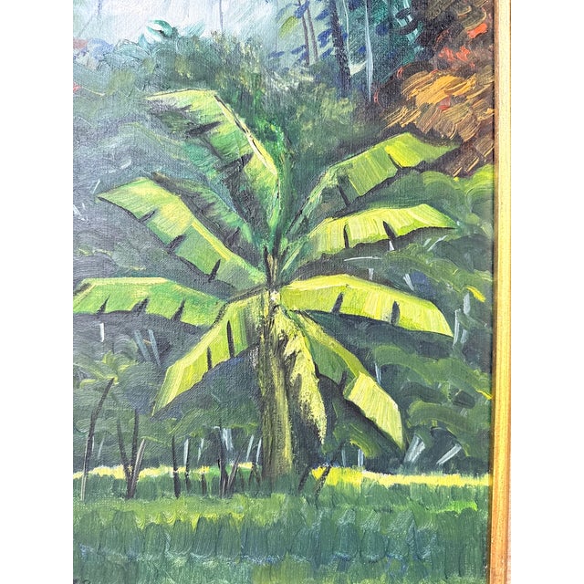 Carlos Padron, Landscape Composition, 1979, Oil Painting on Canvas, Framed For Sale - Image 18 of 18