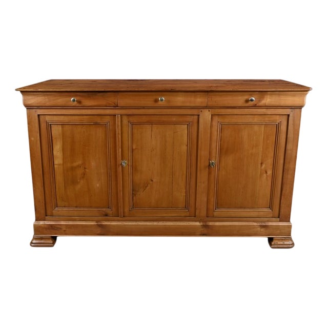Louis-Philippe Style Sideboard in Cherrywood, 1800s For Sale