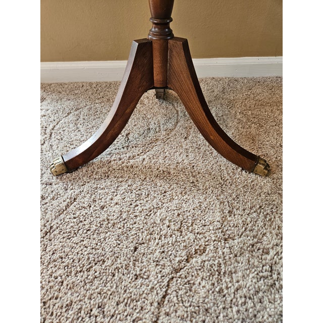 Mid 20th Century Wood Plant Stand Pedestal For Sale - Image 4 of 9