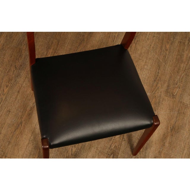 J.L. Møller Set Of Four Model 71 Teak Dining Chairs For Sale - Image 9 of 18
