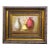 Late 20th Century Timeless Treasures Tuscan Flower Vase Mantel Urns Still Life Oil Painting 27" For Sale